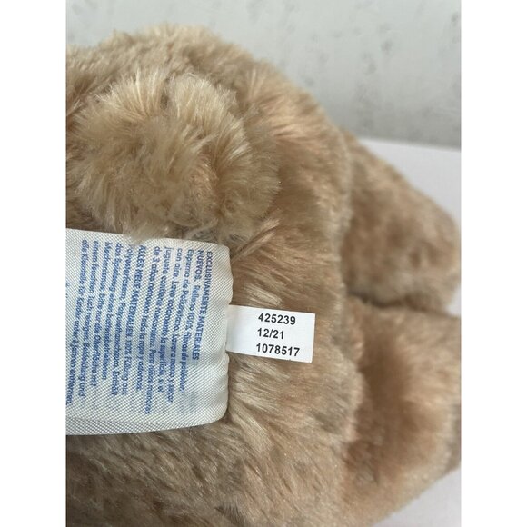 Build A Bear Plush Teddy Tan Stuffed Light Brown 16 BAB Embroidered Eyes - Picture 8 of 8
